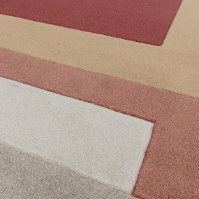 Tappeto color mattone 200x290 cm Sketch - Asiatic Carpets