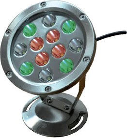 Faretto per Laghetti da Giardino a LED 18W Luce Multicolore...