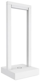 Lampada da Tavolo Ricaricabile 2.2W IP54 CCT Serie VELA - Bianca