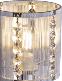 Globo 15091W - Applique WALLA 1xE14/40W/230V cromo