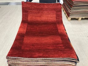 Loribaft Tappeto persiano 120x80 Rosso (Iran) Annodato A Mano