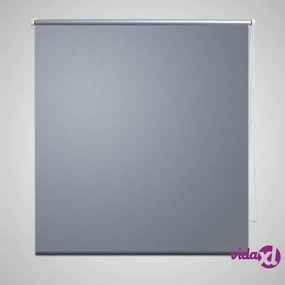 vidaXL Tenda a Rullo Oscurante 100 x 175 cm Grigio