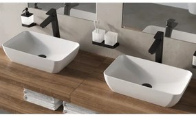 Ravak XJX01150001 - Lavabo da appoggio UNI SLIM 50x31 cm ceramica/bianco