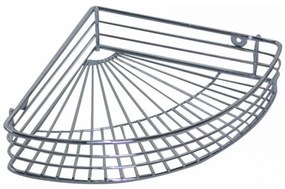 Mensola angolare per doccia 22,7x31,5 cm in cromo lucido