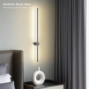 Brilagi - Applique da esterno a LED AURA LED/20W/230V 3000K IP54 antracite