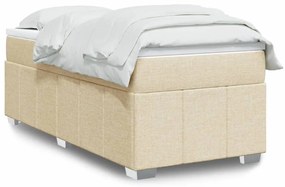 Giroletto A Molle Con Materasso Crema 90x200 Cm İntessuto /