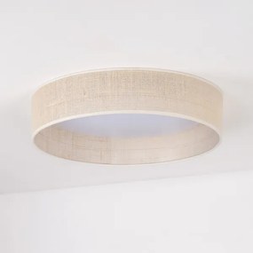 Duolla - Plafoniera LED ROLLER LED/24W/230V diametro 45 cm beige