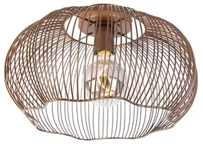 Plafoniera industriale in rame 40 cm - Finn