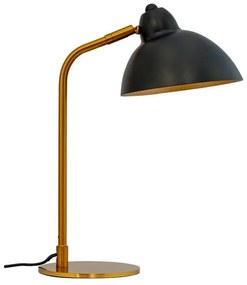 Futura Lampada da Tavolo Small Black/Brass - DybergLarsen