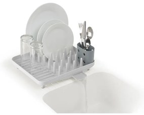 Vassoio di raccolta in plastica grigio chiaro 33,5x31,5 cm Duo - Joseph Joseph