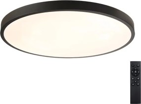 Brilagi - Lampada LED dimmerabile GLASS POOL DOUBLE LED/80W/230V 60 cm nero + telecomando