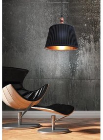 Lampadario a sospensione con filo AMORE 1xE27/60W/230V nero