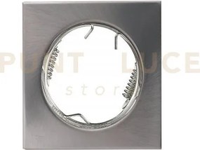 Struttura incasso reflex nikel 8,2x8,2cm in metallo