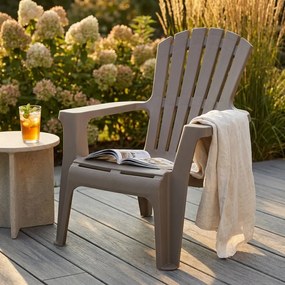 MARYLAND - poltrona da giardino in plastica