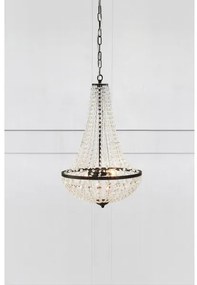 Markslöjd 107027 - Lampadario di cristallo su catena GRÄNSÖ 2xE14/40W/230V