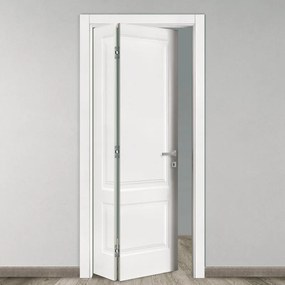 Porta pieghevole a libro asimmetrica Deneb bianco L 70 x H 210 cm sinistra