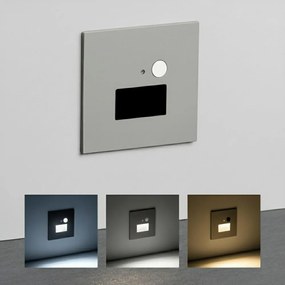 Brilagi - Lampada LED per scale con sensore JACK LED/3W/230V 3000/4000/6500K grigio