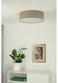 Duolla - Lampada LED da soffitto CORTINA LED/26W/230V Ø30 cm 4000K marrone