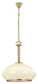 Lampadario a sospensione con catena ASTORIA 1xE27/15W/230V oro