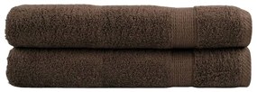 Asciugamani Per Sauna Solund 2 Pz Marroni 80x200cm 600gsm /