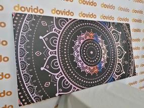 Stampa su tela – Mandala dorata