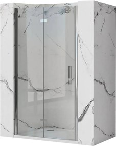 Porta doccia Rea Molier Chrome + profilo 100