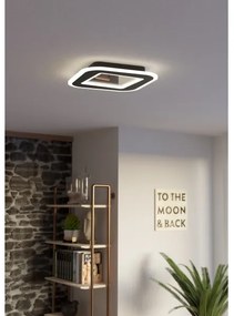 Eglo 901241 - Plafoniera LED dimmerabile MACCHIONI LED/20W/230V nero + +TC