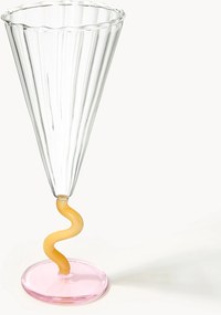 Flute da champagne fatti a mano Curve 2 pz