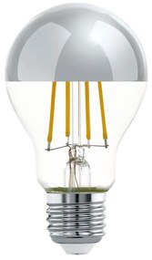 Lampadina LED con calotta sferica a specchio A60 E27/7W/230V 2700K - Eglo 11834