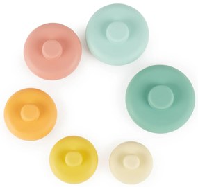 Bieco - Torre impilabile in silicone - Tropical Vibes