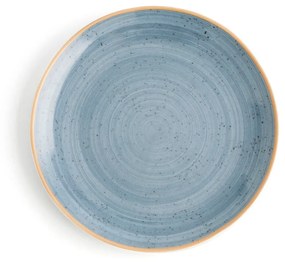 Piatto Piano Ariane Terra Ceramica Azzurro (Ø 21 cm) (12 Unità)