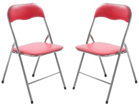 LUCIE - sedia pieghevole salvaspazio set da 2 opaca