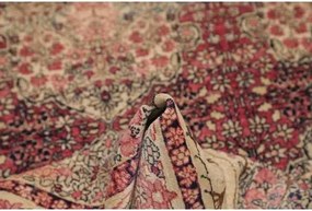 Antik Floreale Rosso Scuro Avorio 138x206 Cm