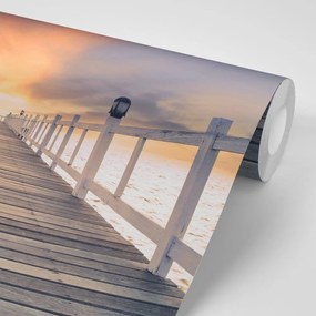 Fotomurale – Vecchio molo di legno
