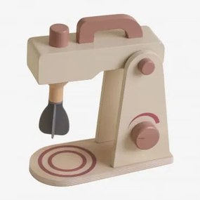 Impastatrice Con Accessori Per Pasticceria In Legno Mardivu Kids Colori Naturali - Sklum