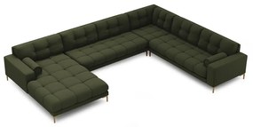 Divano angolare verde (angolo destro) Bali - Cosmopolitan Design
