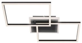 Plafoniera LED Frame nero IP20, 4200 lumen