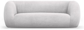 Divano bouclé grigio chiaro 210 cm Essen - Cosmopolitan Design