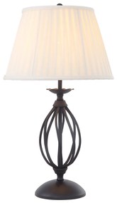 Lampada Da Scrivania Classica Artisan Acciaio Nero 1 Luce E27