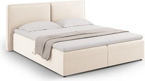 Letto Arendal Boxspring in velluto - 140x200 cm