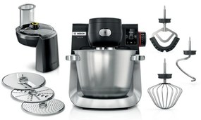 Bosch Serie 6 MUMS6ZS13D Robot da Cucina 1600W 5.5 Litri Nero-Acciaio Inossidabile Bilance Incorporate