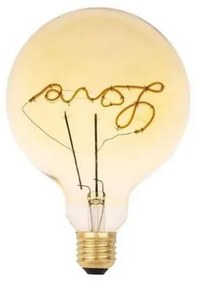 Lampadina LED FILAMENT VINTAGE LOVE G125 E27/2W/230V 2000K
