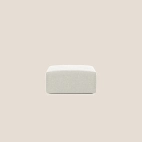 Nettuno modulo pouf in morbido tessuto bouclè T07