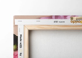 Quadro su tela – Bouquet di rose rosa