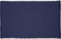 Tappeto bagno ciniglia 80x50 cm Dark blue