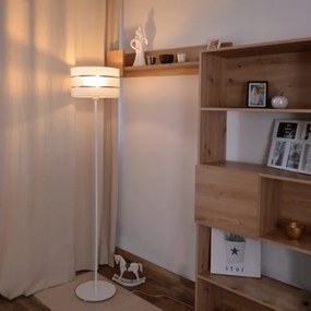 LED Lampada da terra HELEN 1xE27/15W/230V bianca