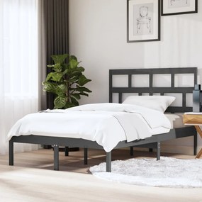 Giroletto Grigio 150x200 Cm King İn Legno Massello /