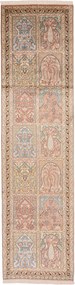 Cashmere Silk Tappeto orientale 300 x 80 (Indian) Annodato A Mano