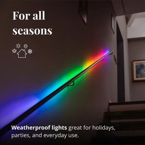 Twinkly TWL100STW-WEU - LED RGB Striscia dimmerabile LINE 100xLED 1,5 m Wi-Fi