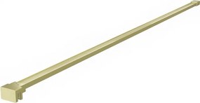 Mexen supporto semplice per parete doccia 6-8 mm, oro spazzolato - 800-01-55